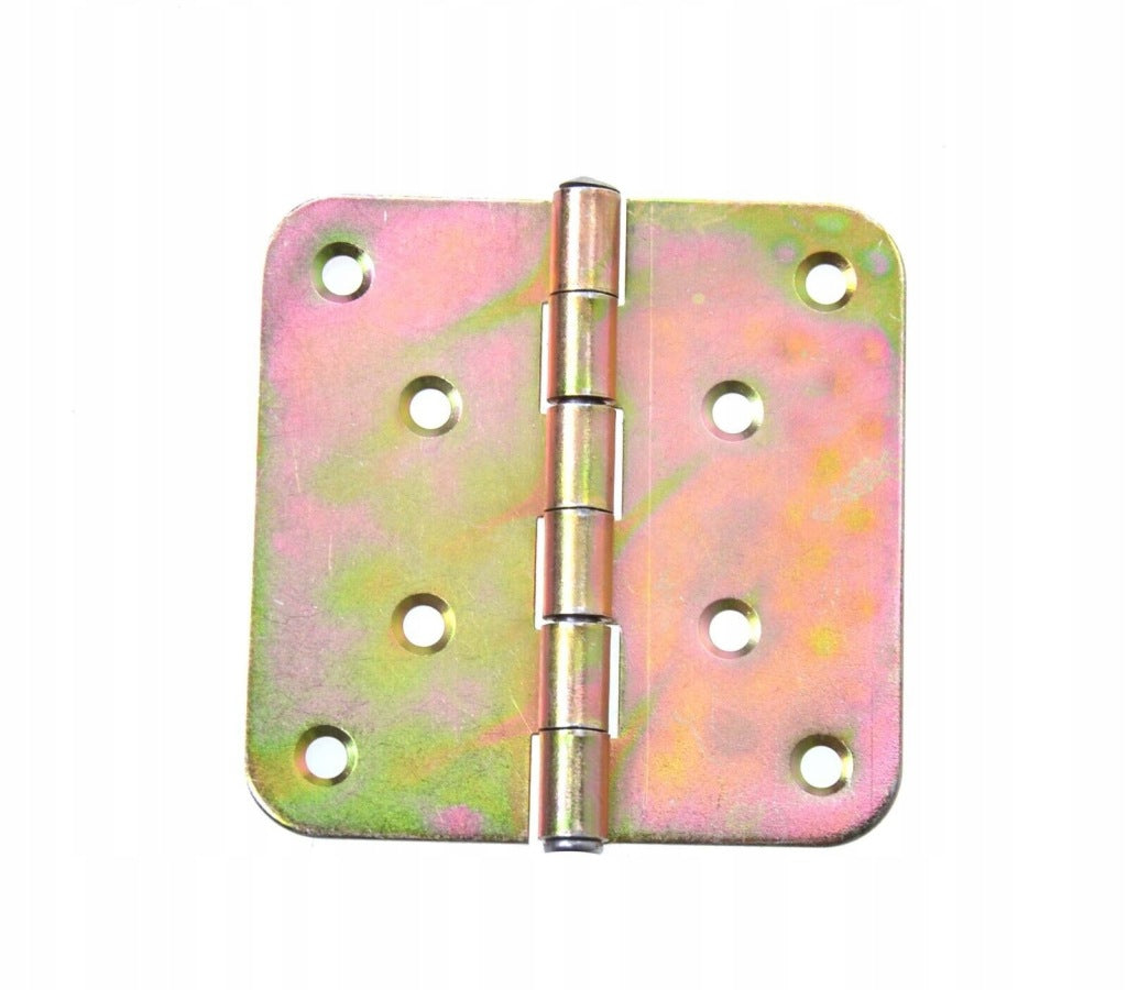 Zawias splatany 80 x 80mm budowlany meblowy skrzyniowy ocynk złoty 10 szt