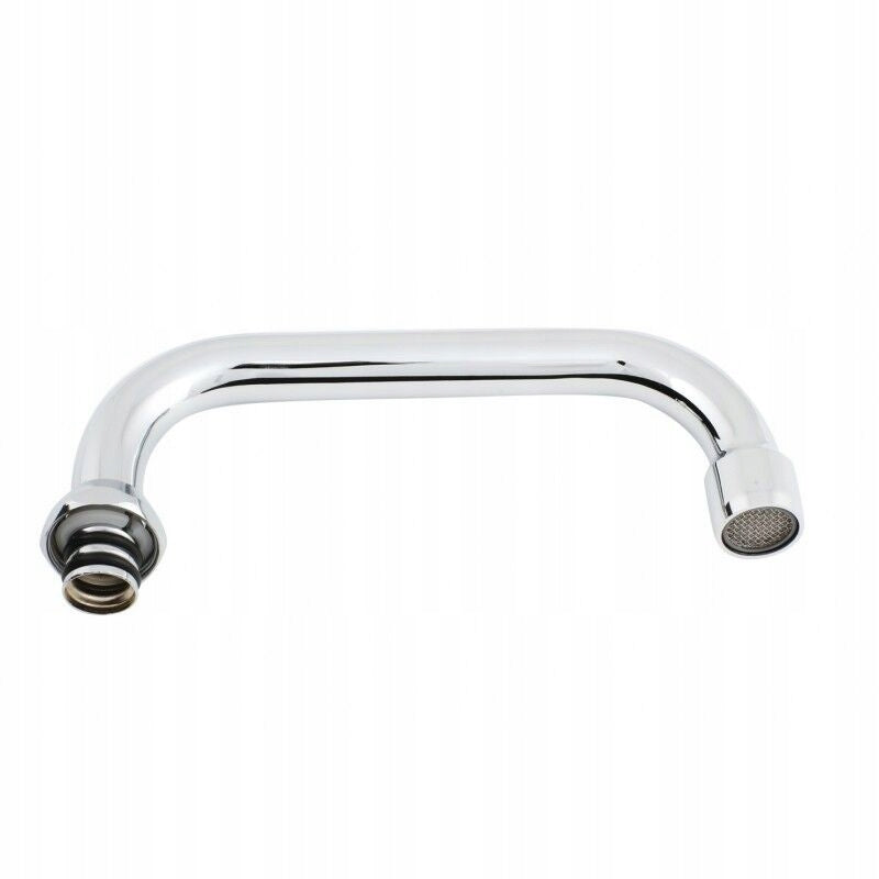 Wylewka do kranu baterii ściennej kuchenna umywalkowa U 3/4" 180mm