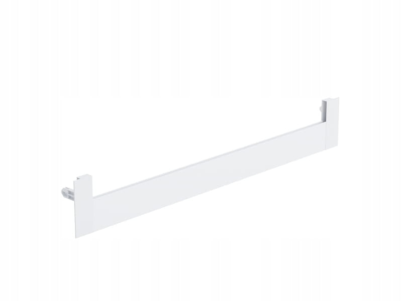 Aqbau front szuflady wew. system mebli DiBOX do szkła kolor biały 102mm
