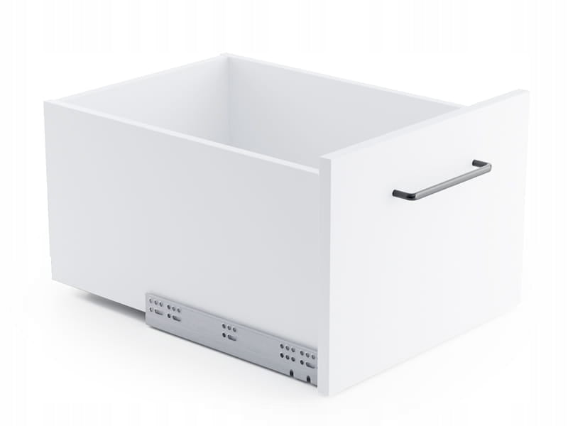 Aqbau szuflada systemowa DiBOX H249 L-500mm biały prowadnice udźwig 40kg