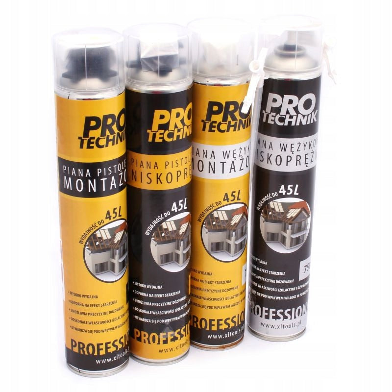 Aqbau piana wężykowa montażowa 750ml letnia wysoka izolacyjność termiczna